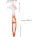 Lurrose 24 STK Toothbrush Prosthesis Cleaner Double-Sided Cleaning Brush for False Teeth | Night Brush | Durable PP Material | International Shipping Available - Buy Online on GoSupps.com
