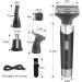 Ear and Nose Nasal Hair Trimmers for Men 4 in 1 Mens Beard Trimmer Face Shaver Electric Razors for Facial Grooming Eyebrow Nasal Ear Hair Public Hair Trimmer Set 4in1 - Buy Online on GoSupps.com