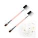 Didiseaon 1 Duo Eyebrow Brush - Professional Double-Headed Makeup Brush for Eyeshadow & Eyelash - Miss Pink Cosmetics Tool for Flawless Makeup - Buy Online on GoSupps.com