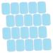 Plafope 60 pieces hydrogel patch practical from belt patch for daily use belly trainer pad fitness care massage gel pad portable belly accessories belly