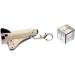 Minibling Spaceship Charm Zipper Pull - Handmade Ceramic 32mm Fashion Jewelry | Silver-Plated Chain Pendant & Beggar Bracelet Trailer - Buy Online on GoSupps.com