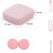 Pink Contact Lenses Container - Travel Set for Soft Lenses & Daily Accessories - Buy Online on GoSupps.com