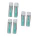 Solustre 6st contact lens suction rod contact lense remover tool contact plunger for soft contacts objectively insert remover RGP plunger ABS rigid glasses frame green 5x0.8x0.8cm