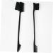 Set of 4 Makeup Eyelash Applicator Eyelash Comb Cleaning Brush Hairbrush Colleagues Eyebrow Comb Cosmetic Brush Double Makeup Brush Eyebrow Brush - Buy Online on GoSupps.com