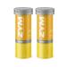 ZYM Sport Electrolyte Effervescent Tablets - Natural Electrolyte Replacement Supplement for Fast Hydration & Energy (Mango 2 Pack) Mango 10 Count (Pack of 2)