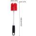 Shakven Water Bottle Cleaner Brush - Bottle Scrubber Brush with Ergonomic Handle - Cup Cleaner Kitchen Scrub Cleaning Brushes for Cup Wine Glasses Coffee Mugs Tumblers Wine Decanters - Buy Online on GoSupps.com