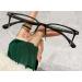 VENOAL Eyewear to Relieve Fatigue Polygonal Large Computer Reader TR Frames Flat Glasses to Block Blue Light (Color : Black-Clear Size : +250) +250 Black-clear