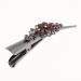 Hellery Ladies Hair Clip - Rhinestone Brown Crocodile Sectioning Clips for Hairdressers - Buy Online on GoSupps.com