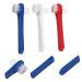 Minkissy Hard Toothbrush for Dental Care | Double Head Prosthesis Cleaner | Partial Dignity Brush for Prosthetics - Buy Online on GoSupps.com