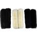 Cameo Equine Synthetic Fleece Cheekpieces - Keep Your Horse Focused Cream One Size