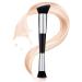 Ouligay Double Ended Makeup Brushes Foundation Makeup Brush Angled Concealer Brush Flat Top kabuki Foundation Brush for Blending Liquid Highlight Contouring Sculpting Buffing Cream Cosmetics