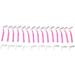 Small L-Shaped Interdental Brush - Push-Pull Oral Care & Tooth Whitening 25 Pink Cleaning Brushes - Buy Online on GoSupps.com