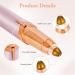 Hello Eyebrow Remover Electric Eyebrow Epilator for Women with Integrated LED Electric Eyebrow Trimmer for Women for Facial Hair Eyebrows Lip Hair Arms Rose Gold Rose Gold - Buy Online on GoSupps.com