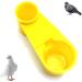 Lucky Farm 10 Pcs Birds Waterer Cups Soda Pop Water Bottle Drinker Spring Quail Dove Chicken Pigeon Drinking Bowl (Yellow) - Buy Online on GoSupps.com