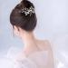 Rhinestone Hair Pin Flower Bride Wedding Hair Vine Wedding Hair Accessory Decorative Party Headpiece for Bride Bridesmaid Girls - Buy Online on GoSupps.com