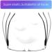 LUFF 4Pcs Anti-Blue Ray Reading Glasses - Portable Ultralight Readers 2.25X in Black | International Shipping Available - Buy Online on GoSupps.com