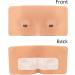 Board de Maquillage pour les Yeux Visage de Maquillage 3D Pratique des Yeux Professionnels Face Face Silicone pour les D butants et Maquilleurs Boardyeliner Practice Board - Buy Online on GoSupps.com