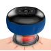 Smart Dynamic Cupping Therapy Set,Cellulite Massager 3 in 1 Vacuum Therapy Machine Cellulite Remover,Gua Sha Massage Tool with12 Level Temperature and Suction manual-back-massagers 12th Gear Blue