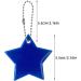 Children Reflector Set - 13 Star Reflectors for Backpack & School Bags | Safety Reflectors & Keychains for Bicycles & Running - Buy Online on GoSupps.com