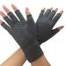 Doumneou Compression Glove for Rheumatoid Osteoarthritis - Heat Hand Gloves for Computer Typing Arthritic Joint Carpal - Men Women (1 Pair) (L)