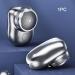 Mini Electric Shaver Portable Men Electric Shaver USB Rechargeable Men Grooming Razor Pocket Size Mini Shaver Washable for Travel (Silver) - Buy Online on GoSupps.com