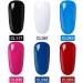 Lagunamoon Gel Nail Polish Set - Red Black White Colors - Long Lasting Salon Quality - UV LED Light - 8ml Hot Lips - Manicure Gift Set - Buy Online on GoSupps.com