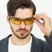 Bircen Night Vision Glasses for Driving - HD Anti Glare Al-Mg Frame for Men and Women - Buy Online on GoSupps.com