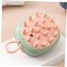 Magiclulu Silicone Shampoo Brush - Scalp Massager & Hair Care Tool for Shower | Multifunctional Head Massage & Cleaning Brush - Buy Online on GoSupps.com
