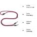 Leite Green Adjustable Dog Leash 3m - Heavy Duty Nylon for Medium to Large Dogs 200kg Traction Dual Carabiners - Raspberry - Buy Online on GoSupps.com
