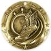 Decade Awards Track World Class Medal - 3 Wide Medallion with American Flag Ribbon - Silver - Buy Online on GoSupps.com