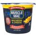 Muscle Mac High Protein Mac & Cheese Cups | 20g Protein Macaroni Made with Real Cheese | Microwaveable Cups GMO Free Dye & Colour Free | 3.6oz Cups Pack of 6 Cups (Cheddar) Cheddar Pack of 6 Cups - Buy Online on GoSupps.com