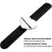 Salon Hairdressing Tool Hair Ties Special Watch Strap Design Random Color with Hair Crip for Man for Leisure Activities for Home - Buy Online on GoSupps.com