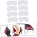 GLEAVI 8 Pairs Half Size Back Shoe Heel Inserts - Non-Slip Gel Heel Protectors for Women - Wear-Resistant Heel Liners & Daily Heel Pads - Buy Online on GoSupps.com