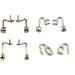 SBTRKT 100 Pieces Metal Glasses Frame Cushion Arms - Premium Glasses Accessories & Nasal Cushion Holder (Color D) for Repair - Buy Online on GoSupps.com
