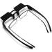 Lazy Glasses - Horizontal Prism Reading Glasses for Lying Down | Upside Down 90 Degree Glasses for Bed Reading (Black - Buy Online on GoSupps.com