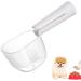 Teksome Cat Food Scoop - Transparent Puppy Measuring Cup - Practical Dry Food Scoops for Dogs and Cats Small Pet Feeding Supplies - Buy Online on GoSupps.com