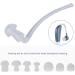 eMagTech 35-Piece Silicone Earplugs & Hearing Aid Domes | Universal Hearing Amplifier Spare Parts - International Shipping Available - Buy Online on GoSupps.com