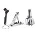 FRCOLOR 1set Nose Hair Trimmer With Stainless Steel Scissors Thinning Scissors Compact Lightweight For Men Always Ready To Use