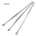 Stainless Steel MauSong Silver EarPick Ear Wax Removal Cleaner Tool - 3 Pack - Buy Online on GoSupps.com