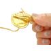 Kisbeibi Baby Pacifier with Clip - Diamond Golden Initials 2-Piece Weaning Pacifier for Boys & Girls (Letter A) - International Shipping Available - Buy Online on GoSupps.com