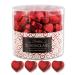 150 red chocolate heart paris