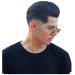 NLW Toupet Real Hair Wig for Men - 0.04mm Thin Skin PU & Lace - 110% Density #1 Deep Black - Ideal for Natural Look & Comfort - Buy Online on GoSupps.com