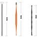 6 Pcs Reusable Double-Headed Earwax Removal Tool Set - Safe & Soft Silicone Ear Cleaning Kit for Easy Ear Wax Removal - Orange & Grey - Buy Online on GoSupps.com