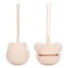 Silicone pacifier cover dishwasher-safe practical travel baby pacifier keep clean for silicone bag protection soft dental adhesive (milk teat color)