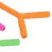 5PCS Hollow Teeth Grinding Soft Silicone Baby Teething Sticks - Teething Toys for Infant Toddlers (Style 4) - Buy Online on GoSupps.com