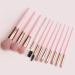 Shop Premium Pink Makeup Brush Set | Powder Eyeshadow Eyeliner & More - International Shipping - Buy Online on GoSupps.com