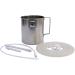 High-Quality Stainless Steel Enema Set (2.0 Quart) with Medical Silicone Tube - International Shipping Available - Buy Online on GoSupps.com
