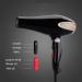 2200W High-Power Hair Dryer Salon Grade Professional Hairdryer Powerful Hair Dryer Fast Blow Dryer Ionic Hairdryer 2 Speed and 3 Heat Setting Powerful DC Motor with Concentrator Nozzle and Comb small - Buy Online on GoSupps.com