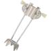 Crutch Ice Tips Cane G Attachment Walking ity Crutches NOn Slip cane g for snow sll ca and walking sticks winter crutch tips ice attachment retractable gper tip gs pick - Buy Online on GoSupps.com