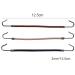 Elastic Hair Bands - 30 Pack Hair Ties for Women & Girls | Ponytail Clips & Rubber Braids in 3 Colors | Durable Hair Accessories - Buy Online on GoSupps.com